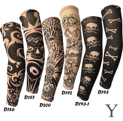 China Non-Toxic Men Women Sleeves Temporary Tattoo 3D Sleeve Arm Stockings Cool Tatoo Sleeve for sale