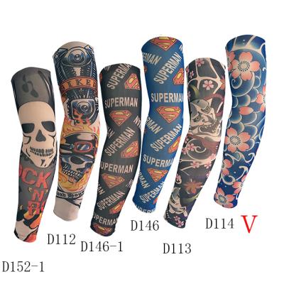 China Non-Toxic Sun Protection Sports Sleeves Outdoor Sublimation Tattoo Sleeves Custom Sports Arm Sleeve for sale