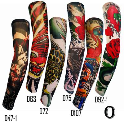 China Non-Toxic Wholesale Custom Fashion Outdoor Sports Tattoo Compression Arm Sleeve for sale