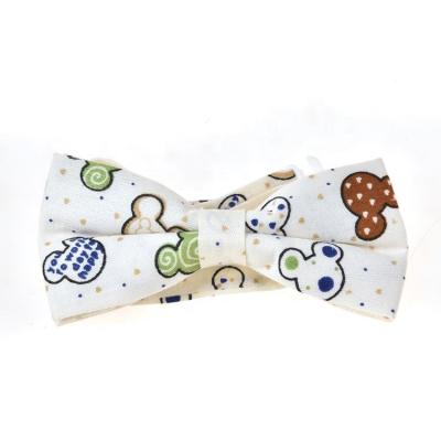 China Funny Cheap Dobby Butterfly Wedding Party Baby For Sale Cute Cotton Bowtie Kids Children Fashion Formal Cartoon Bowtie for sale