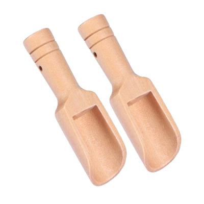 China Small Mini Tea Salt Coffee Wooden scoop viable from Biodegardable for sale