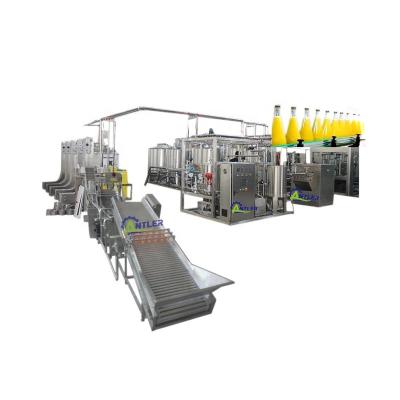 China High Efficiency Easy Operate Factory Price Carrot Juice Puree Production Line / Apple Juice Making Line for sale