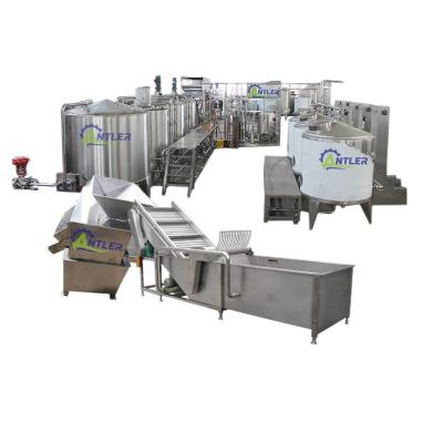 China High Efficiency Easy Operate Full Automatic Kiwi Juice Concentrate Production Line Fruit Juice Processing Machine for sale