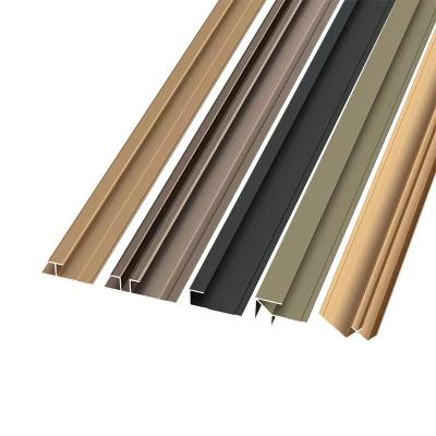 China Modern Home Decoration Aluminum High Quality Aluminum Strip Wall Trim For Wall Panel Protector Parts for sale