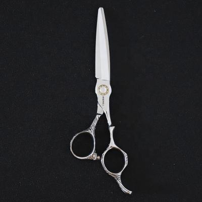 China Straight Handed Barber Hair Scissors Japan vg10 Ball Bearing Stainless Steel Scissors Barber Scissors Shears for sale