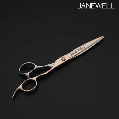 China New arrival hair scissors hair scissors rose gold coated hairdressing scissors 6 inch barebr scissors for sale