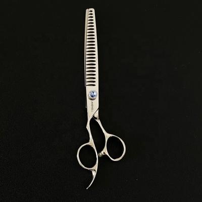 China Viable Left Handed Pet Scissors 8 Inch Chunker Dog Grooming Scissors for sale