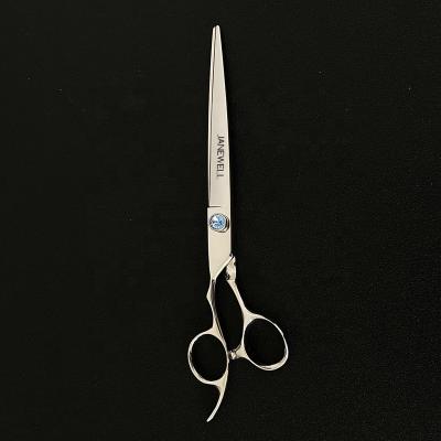 China Left Handed Viable 8 Inch Straight Pet Grooming Scissors Dog Grooming Shears for sale