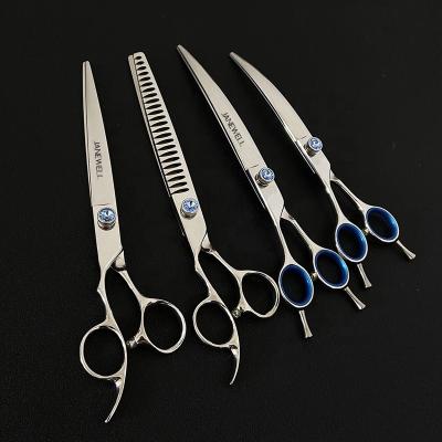 China Viable Pet Grooming Scissors Left Handed Dog Scissors Set of 7.5 Inch Dog Grooming Scissors for sale