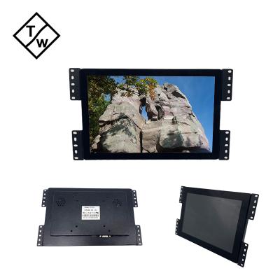 China Touch Screen New Arrival 10.1 Inch LCD Panel 1280*800 Multi Touch Open Frame Monitor Metal Case for sale