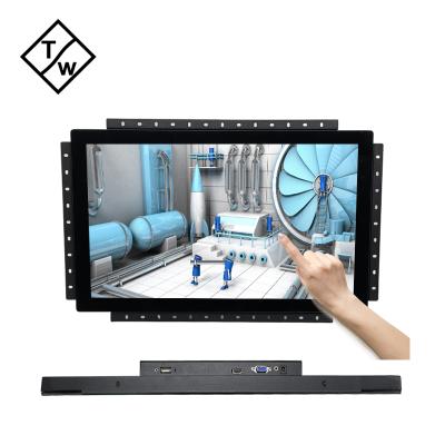 China 10 Point PCAP Touch Screen 18.5 Inch Open Frame LCD Monitor USB Free Driver 18.5 Inch Wide Screen for sale