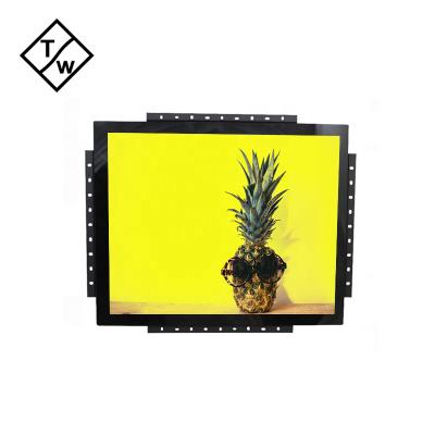 China Metal Case Water Resistant Open Frame Touch Screen Interactive Capacitive Monitor 19