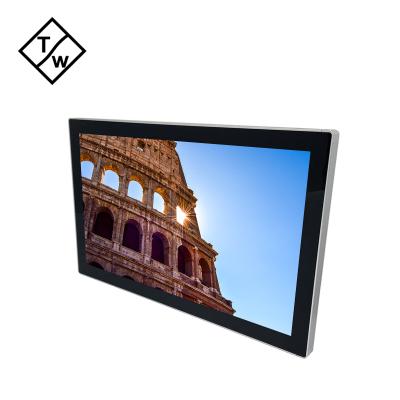 China Touch Screen Factory 19 Inch Widescreen Industrial Capacitive Touch Monitor 60HZ DC 12V for sale