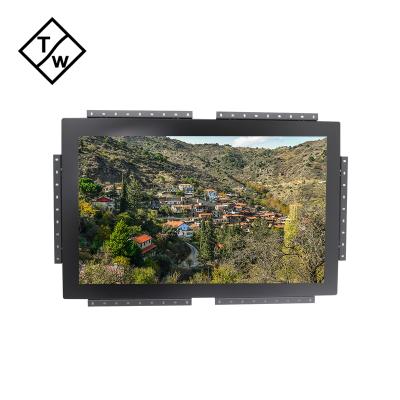 China Rugged 23.6 inch LCD Panel 60hz Touch Screen Open Frame Monitor HD Capacitive Full HD VGA for sale