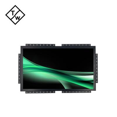 China Open Enclosure OP24 Inch Frame Enclosed Monitor Industrial Metal FULL HD 1080P 24 DC 12V for sale