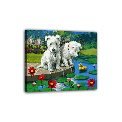 China Customization Factory Supply Diy Oil Painting Canvas Personalized Painting By Numbers for sale