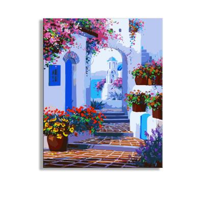 China Customization Factory Outlet Custom Oil Painting Customized Canvas Oil Painting By Numbers for sale