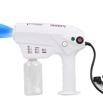 China Newest Mini Electric Nano Sprayer Household Micro Mist Disinfection Cleaner Anion Nano Spray Lance for sale