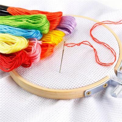 China Handmade 447 Colors Price Cheap Colorful Cross Stitch Embroidery Thread For DIY for sale