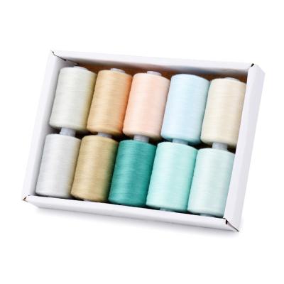 China High Tenacity Spun Wholesale 1000 Yard 40/2 Polyester Sewing Thread Manufacturer for sale