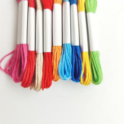 China Handmade Support 26 S 6 D M Factory Branches 447 Colors Cheap Price Embroidery Colorful Cross Thread Stitch Sewing Floss for sale