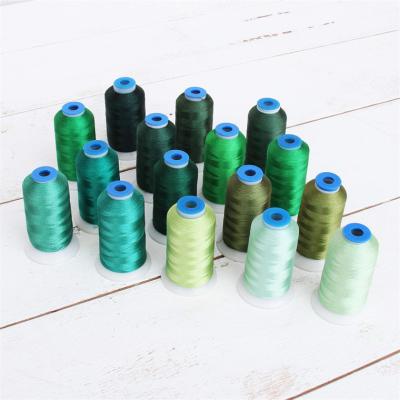 China 75D 2 Polyester Machine Embroidery Thread Elastic Polyester Yarns 100% Polyester for sale