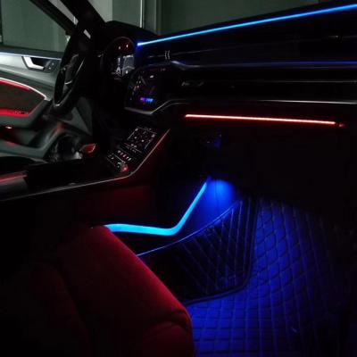 China PMMA CMYK RGB led decoration light for car interior LED light strips RGB led atmosphere light edge seal for sale