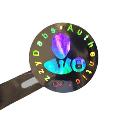 China Anti-Counterfeit Warranty Logo Laser Sticker 3d Hologram Custom Packaging Sticker Label for sale