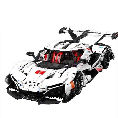 China Building Blocks 1:8 Super High Tech Building Toy T5012 Racing Car Sport Car Building Block Model Cars Gift For Children for sale