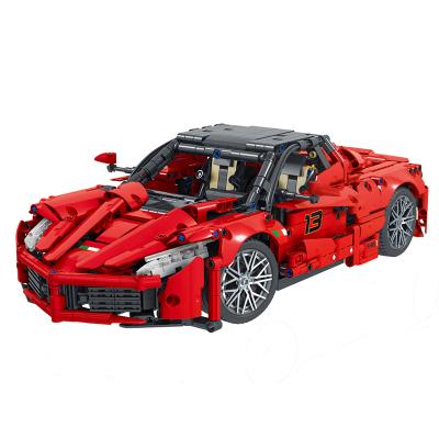 China DIY TOY 023014-1 Mork 1:12 Super Car Fashion Sport Racing Vehicle Bricks 1659pcs Moc Speed ​​Champion Building Block Toys for sale