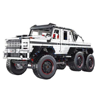 China High-Tech Toy Moc T5020b 3173pcs White Ba 63 Vehicle 6x6 Suv Car Model Building Bricks Blocks Building Blocks 3173pcs Toys Gifts for sale