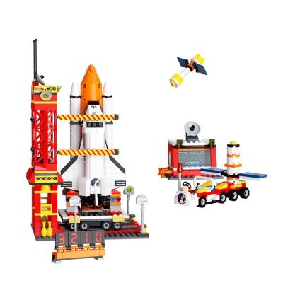 China DIY TOY Stars Journey Rocket Launch Center Building Blocks Customized Great Building Blocks Toys for sale