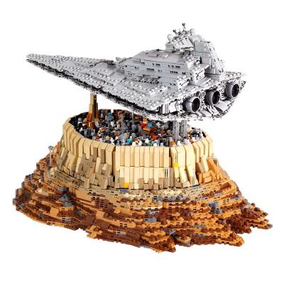 China Build Toy Hot Sales Mold King 21007 Star Destroyer Cruise Ship The Empire Over Jedha City Bricks Legoing Toys Building Block Sets for sale