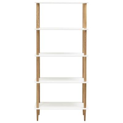 China Convertible Best Selling White Wood Type Multilayer Shelf Floor Shelf For Bedroom Living Room for sale