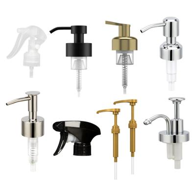 China Non Spill Hand Wash Foam Soap Shampoo Syrup Bottle Dispenser Bottle Press Pumps Foam Soap Shampoo Syrup Bottle Mist Spray Trigger Sprayers Lotion Pump for sale