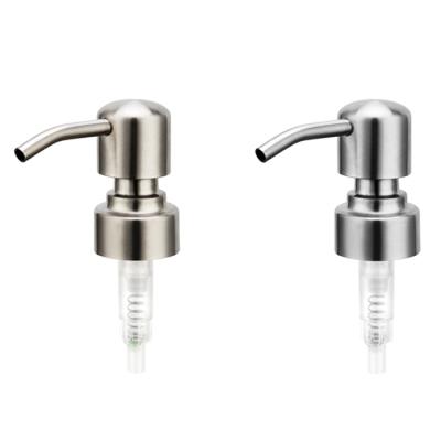 China Non Spill Good Quality Stainless Steel Soap Resistant Lotion Dispenser Pump 28410 for sale