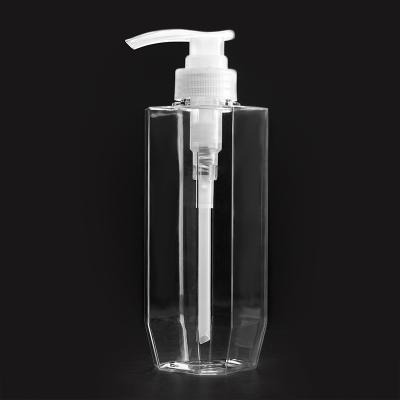 China Modern Wholesale Custom Empty 400ml PETG Plastic Shampoo Bottles With Lotion Pump for sale