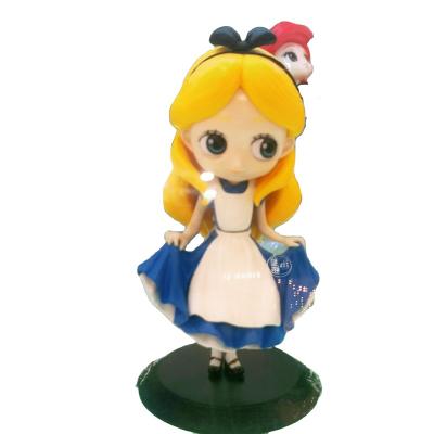 China Europe ODM Custom Plastic Or Resin Cartoon Statue Cartoon Figure Statue for sale