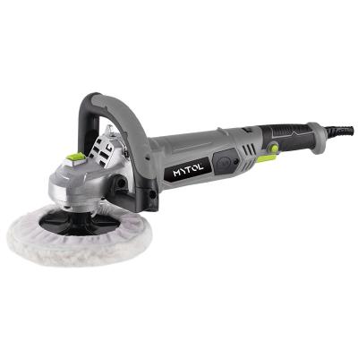 China Mytol 1200W Angle Wet Polisher 4300RPM Input Wheel 180mm Power Diameter With VDE Plug 1 PC Side Handle Polishing Disc for sale