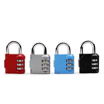 China Security Management B Medium Size Plastic Container Combination Lock Three Position Diary for sale