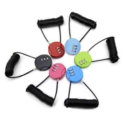 China Security Management Langgou Color Door Handle Hot Selling Multicolor Portable Door Lock for sale