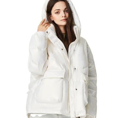 China Waterproof 2021 Hot Sale Down Length Windproof Long Coat Winter Warm Jacket Women Down Coat Stylish Oversized Stripper for sale