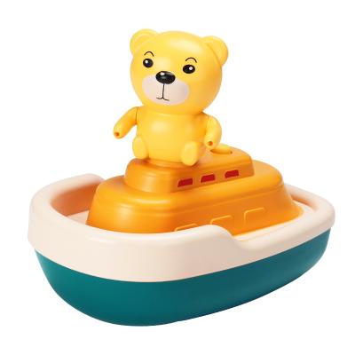 China Hot Selling Water Squirt Tool Amazon Bath Toys, Floating Bathtub Toys Rotating Water Squirt Toys for Kids Baby, Carryover WATER SQUIRT CRUISE WITH BEAR /DUCK for sale