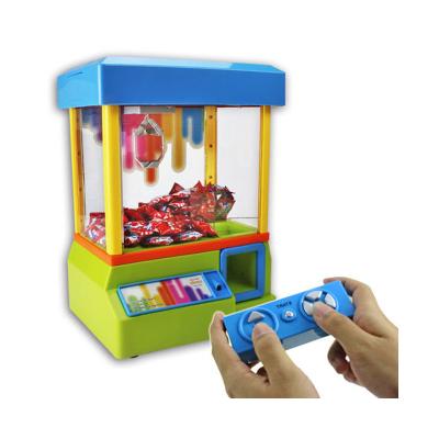 China Cartoon Toys Remote Control Candy Machine Game Candy Grabber Fast To Challenge R/C Sugar Machine With Music For Kids 3+Ages for sale