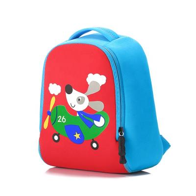 China Girls Direct Waterproof Neoprene Boy Cartoon Animal Factory Backpacks For Kids Backpacking for sale