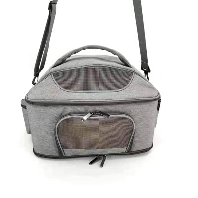 China New Arrival Portable Pet Bag Soft-sided Cat Dog Cat Rabbit Travel Bag for sale