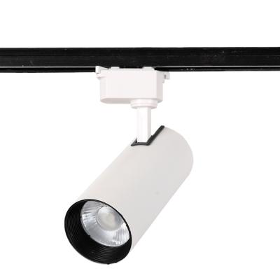 China modern 3000k led track lights 10w 20w 30w 40w rohs aluminum body led track light for sale