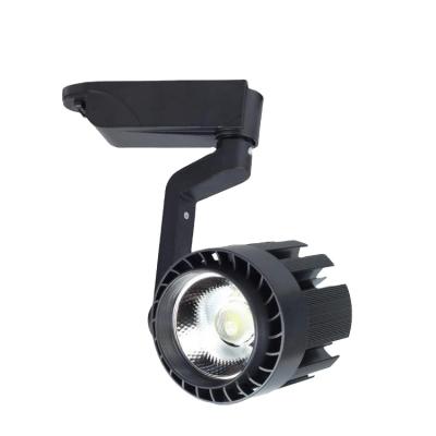 China 360 degree adjustable GU10 led track light for shop showroom home led track light gu10 hot sale 30w led track spot light for sale