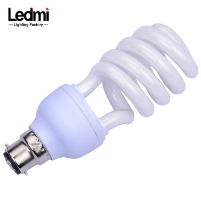 China PBT/PP/PC energy saving cfl half spiral bulb with CE rohs for sale