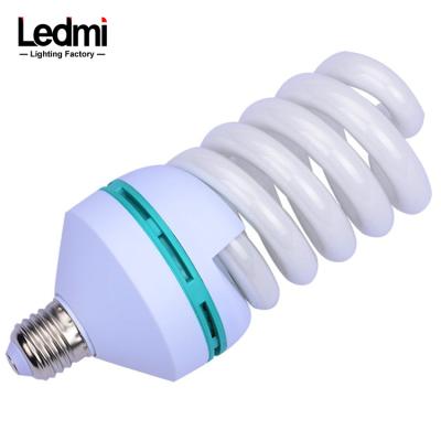 China Hot sale PBT/PP/PC full spiral 6400K 26w/30w cfl, cfl bulb and cfl lamp E27 with green part for sale